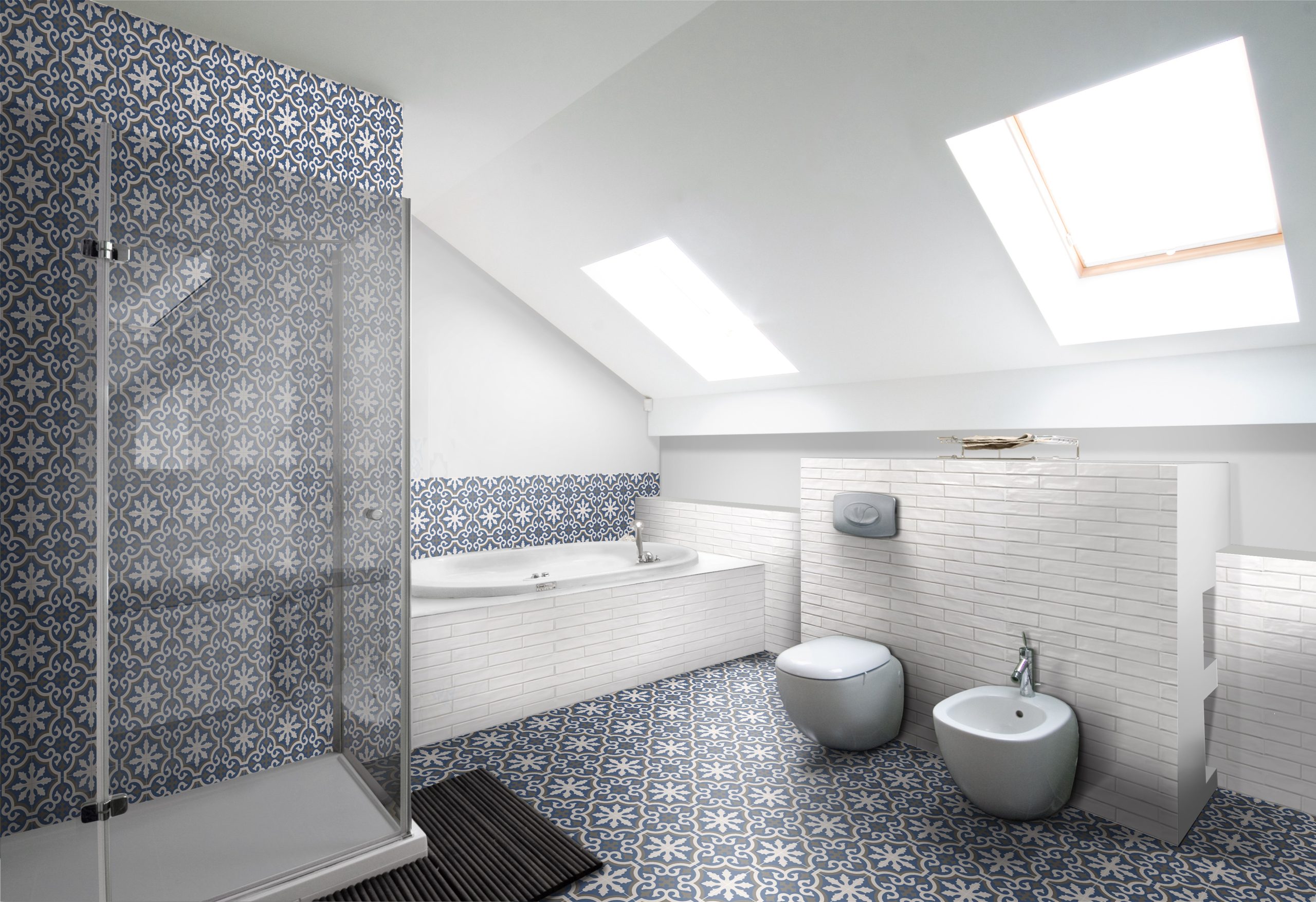 Be Inspired Marseille - Timon Marseille - Timon, porcelain patterned porcelain, Terzetto