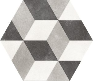 Hexagon Black Cube