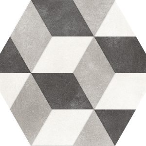 Hexagon Black Cube