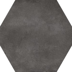 Hexagon Black Plain