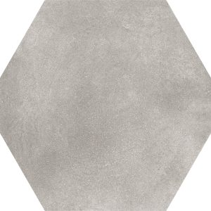 Hexagon Grey Plain